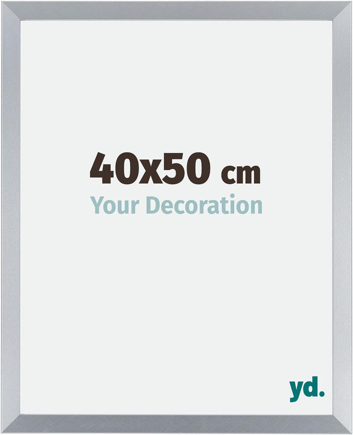 yd. Your Decoration - Bilderrahmen 40,00x50,00 cm - Bilderrahmen aus MDF mit Acrylglas - Antireflex