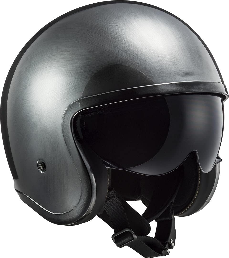 LS2 Motorradhelm Spitfire Jeans Titanium, XL XL Jeans Titanium, XL Jeans Titanium