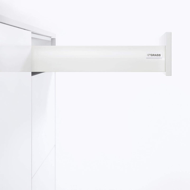 SOTECH DWD-XP Schubladensystem H95 / 40 kg/Nennlänge 350 mm/weiss mit SoftClose Schubladenauszug Sch