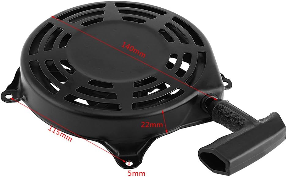 Yctze Metal Recoil Pull Starter Baugruppe Effektive Reinigungspassung für Briggs & Stratton 497680 (