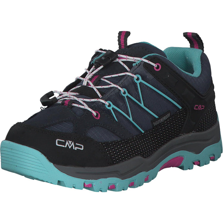 CMP Unisex Kinder Rigel Low Shoe Wp Trekking-& Wanderhalbschuhe 38 EU Blau Hellblau B Blue Acqua, 38