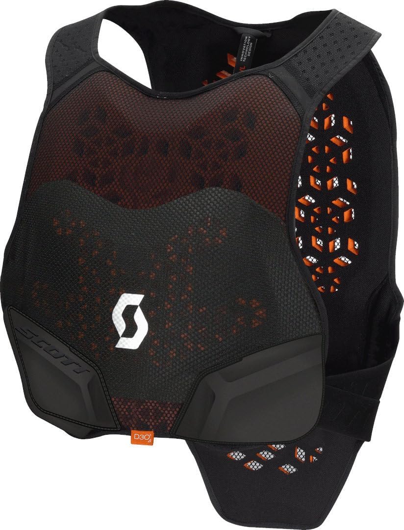 Scott Softcon Hybrid Pro Body Armor MX Motocross DH Brust- / Rückenpanzer schwarz 2023 XXL, XXL