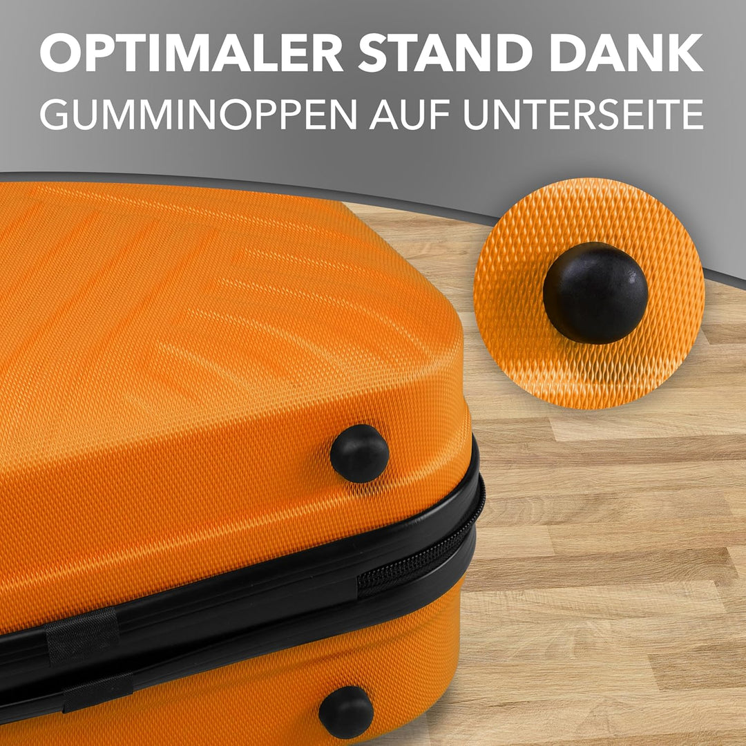 Xonic® Design Kosmetikkoffer aus ABS Hartschale – Robustes Beautycase als Handgepäck - Kosmetiktasch