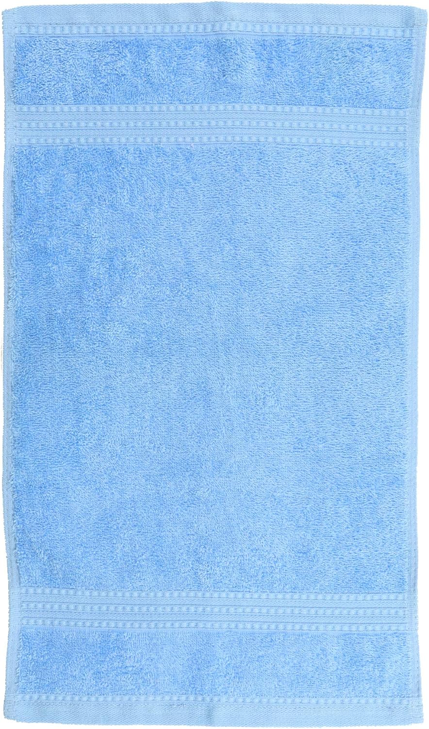 Julie Julsen® Bio Handtuch-Set, 6 Handtücher in 32 Farben erhältlich weich und saugstark Himmelblau