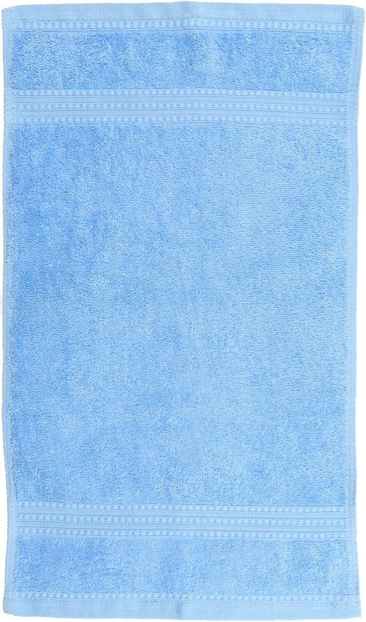 Julie Julsen® Bio Handtuch-Set, 6 Handtücher in 32 Farben erhältlich weich und saugstark Himmelblau