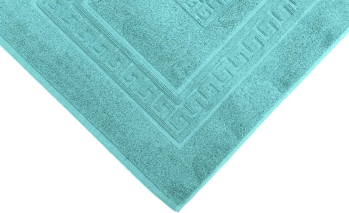 HomeLife Badezimmerteppich Aquamarin, 60X90 - Badematte saugstark - Maschinenwaschbarer Badteppich -