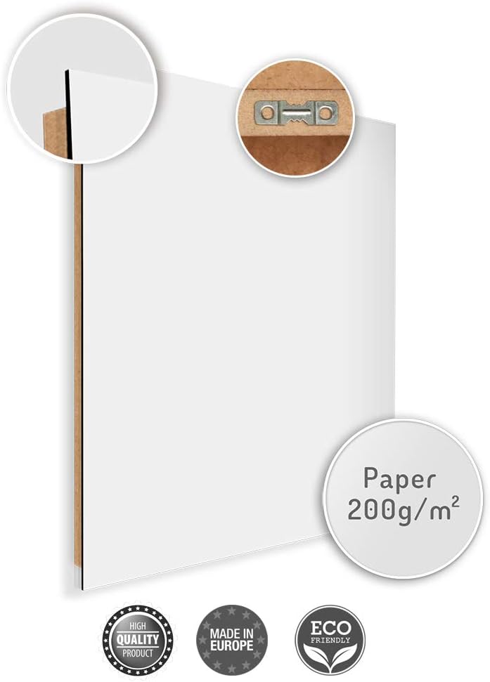 Feeby Wanddeko Pflanzen Bild Kunstdruck modern für Wohnung mehrfarbig 80x60 cm M14331 80x60 cm, M143