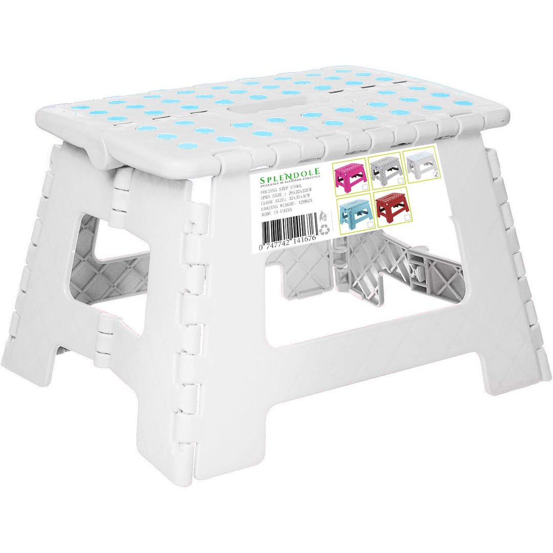 Splendole Tritthocker Klapphocker Faltbar Kinderfussbank Klapptritt Bad-Hocker Klappbar Kindertritt