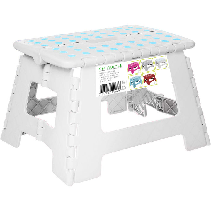 Splendole Tritthocker Klapphocker Faltbar Kinderfussbank Klapptritt Bad-Hocker Klappbar Kindertritt