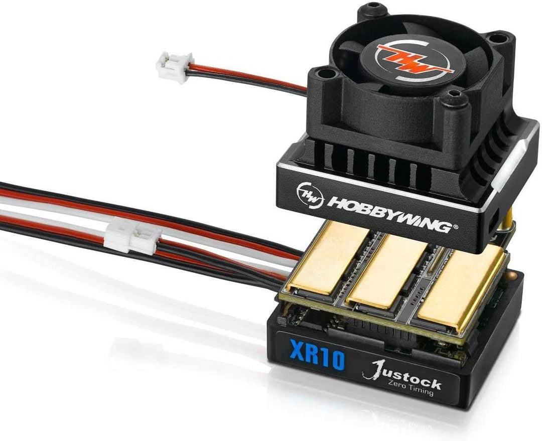 Hobbywing Xerun XR10 Stock Spec 60A Automodell Brushless Fahrtregler Belastbarkeit (max. A): 380A Mo