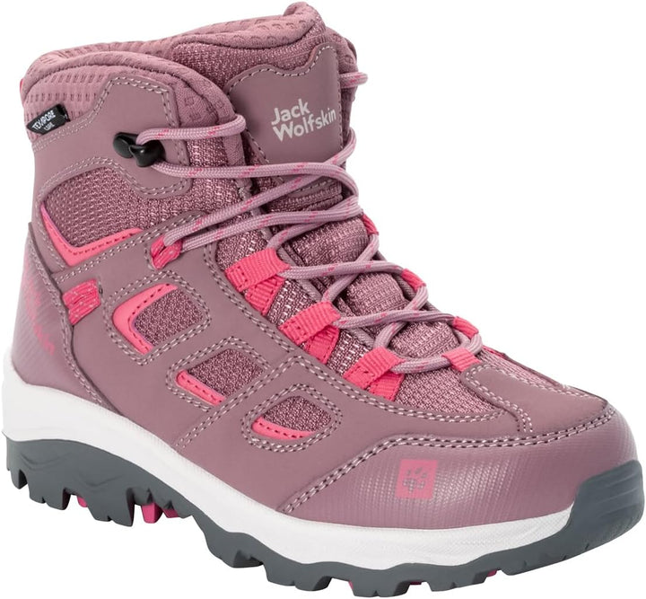 Jack Wolfskin Jungen Unisex Kinder Vojo Texapore Stiefel 40 EU Ash Mauve, 40 EU Ash Mauve