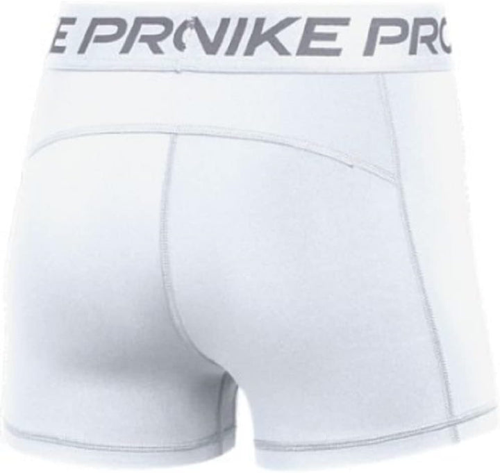 Nike Damen W Np 365 kort 3" Shorts, Black/White M Weiss, M Weiss