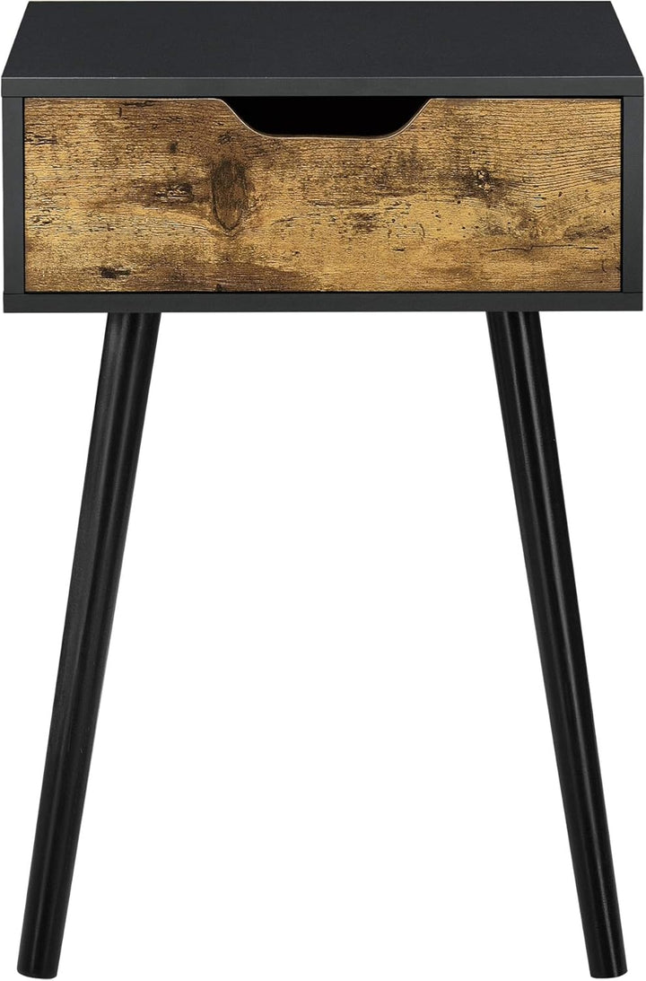 [en.casa] Beistelltisch Östersund Wohnzimmertisch 60 x 40 x 30 cm Nachttisch Flurtisch Telefontisch