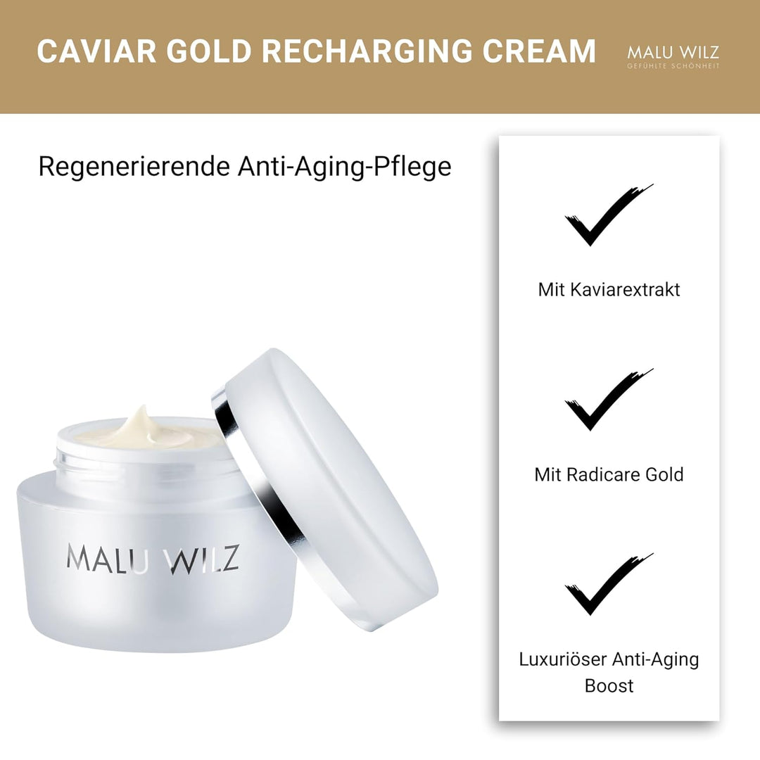 Malu Wilz Kosmetik Caviar Gold Recharging Cream 50 ml