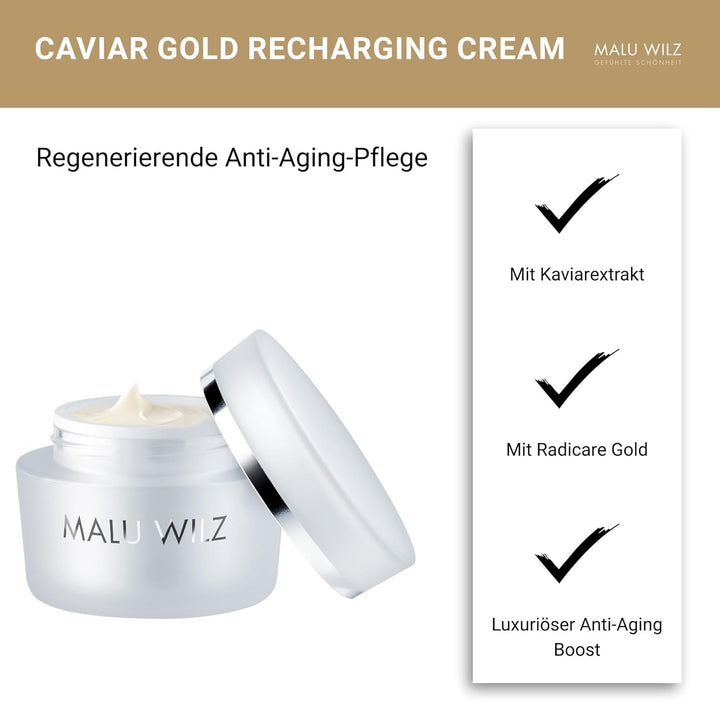 Malu Wilz Kosmetik Caviar Gold Recharging Cream 50 ml