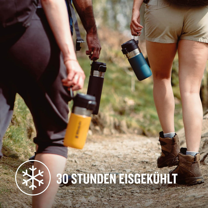 Stanley Quick Flip Trinkflasche Edelstahl - Hält 7+ Stunden Kalt - Wasserflasche BPA-Frei - Spülmasc