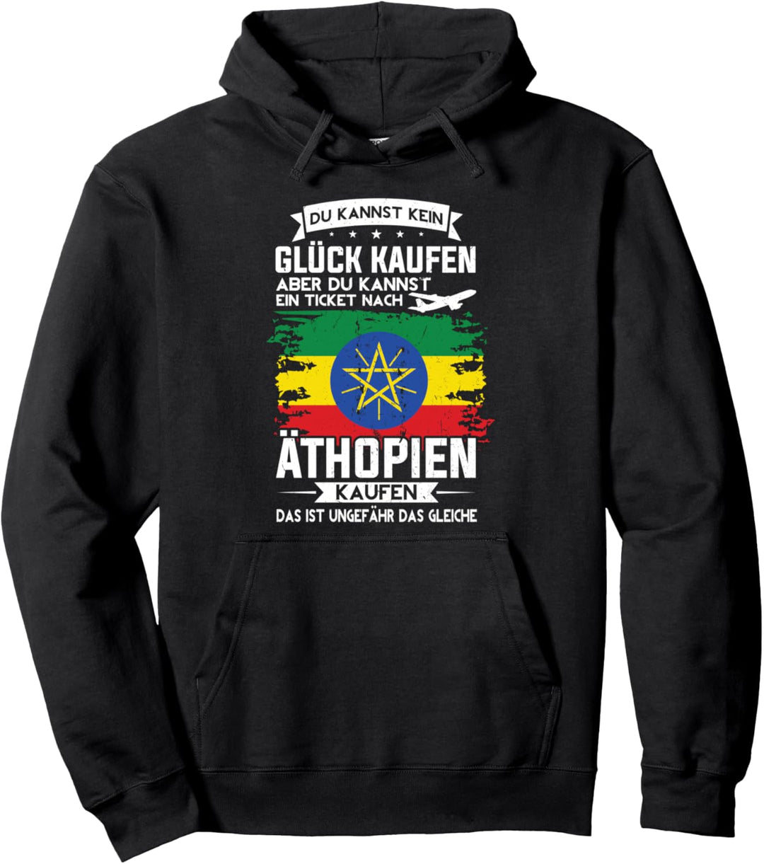 Äthopien Reise Flagge Geschenk Pullover Hoodie