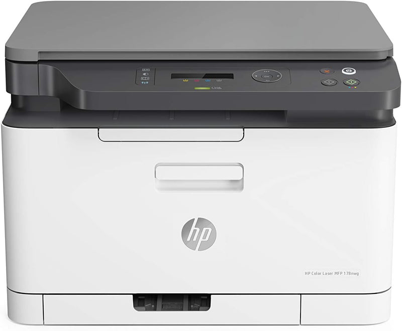 HP Color Laser 178nwg Multifunktions-Farblaserdrucker (Drucker, Scanner, Kopierer, WLAN, Airprint),