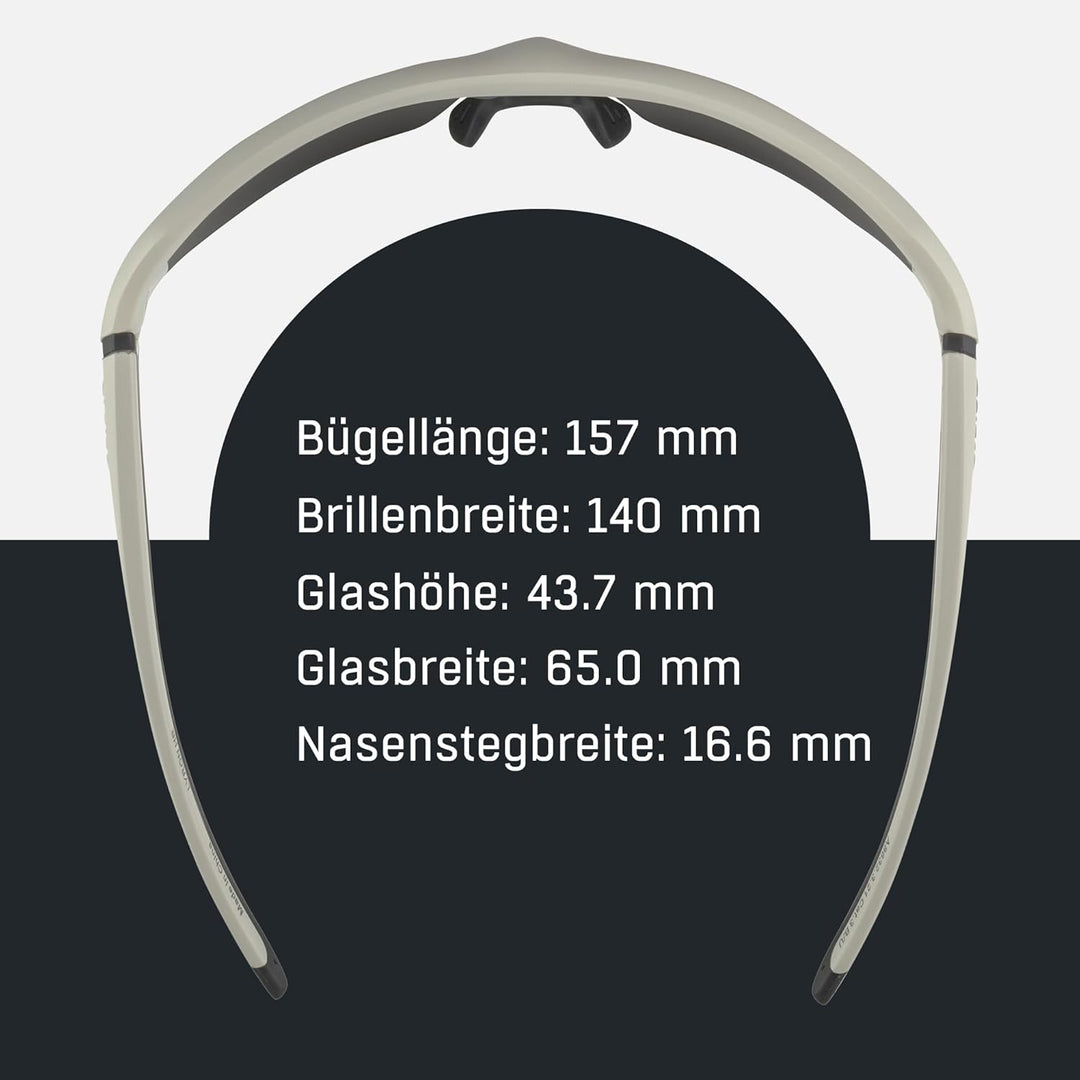 ALPINA LYRON HR - Verspiegelte und Bruchsichere Sport- & Fahrradbrille Mit 100% UV-Schutz Für Erwach
