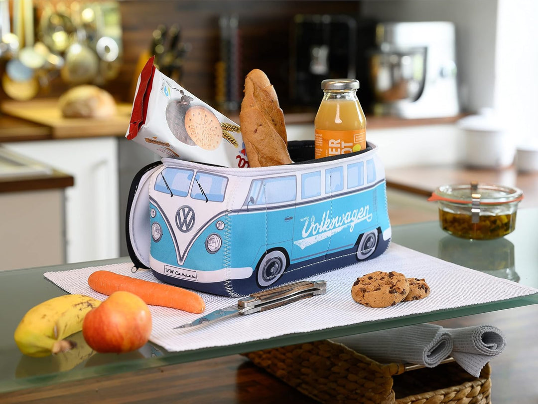 BRISA VW Collection - T1 Bulli Bus Kulturbeutel Kosmetiktasche | Volkswagen Universaltasche Waschbeu