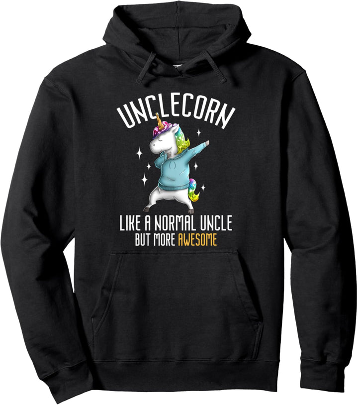 Unicorn Onkel wie ein normaler Onkel aber toller Dabbing Pullover Hoodie
