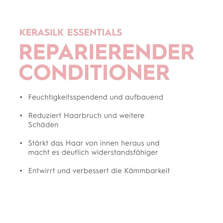 Kerasilk Essential, Farbschützdender Conditioner für coloriertes Haar, 200ml 200 ml (1er Pack), 200