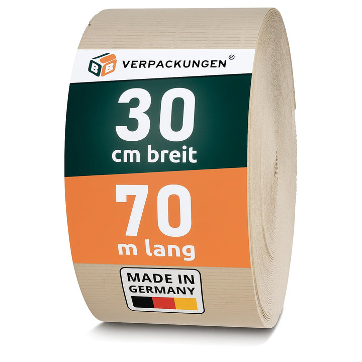 BB-Verpackungen Rollenwellpappe|Wellpappenrolle|Hochwertige Verarbeitung für sicheren Versand & Lage