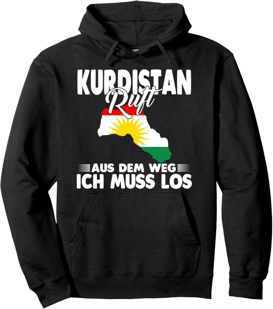 Kurdische Flagge Kurde Kurden Kurdistan Pullover Hoodie