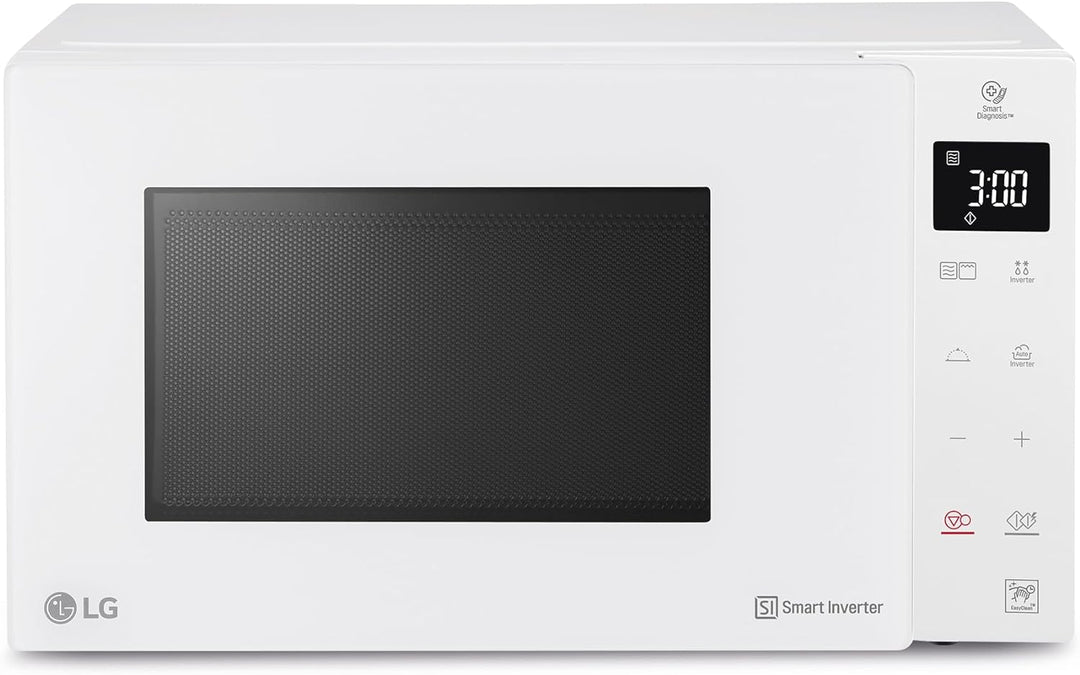 LG - Mikrowelle, Grill, Smart Inverter weiss Bianco, Bianco