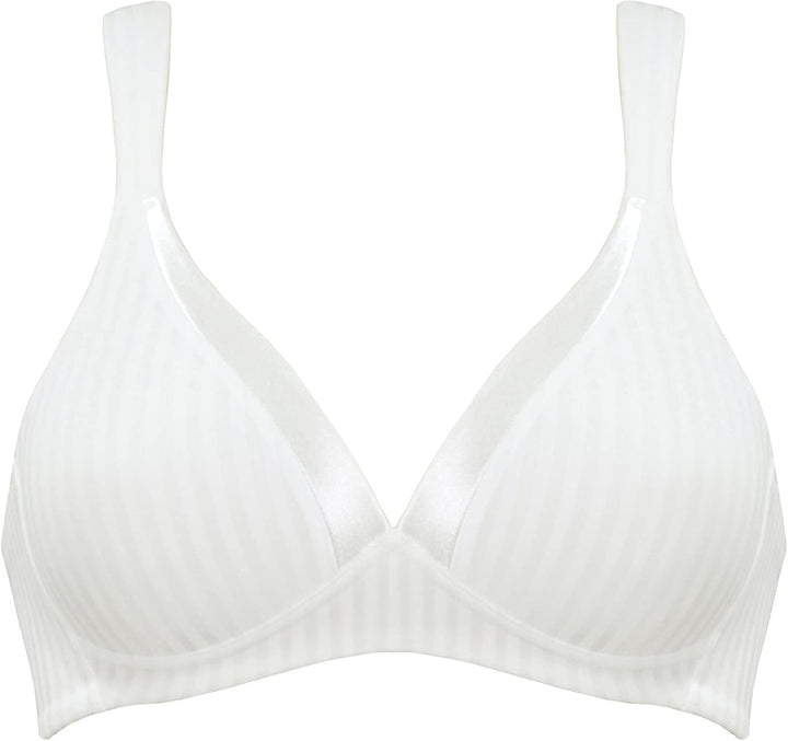 Naturana Streifen Soft-BH mit Schale - 5247 75D Ecru, 75D Ecru