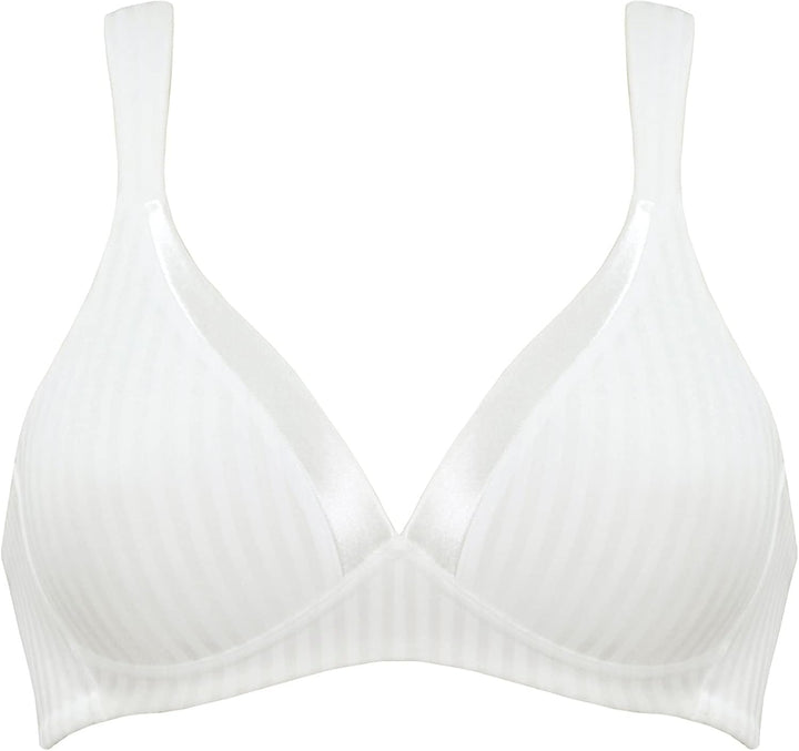 Naturana Streifen Soft-BH mit Schale - 5247 75D Ecru, 75D Ecru