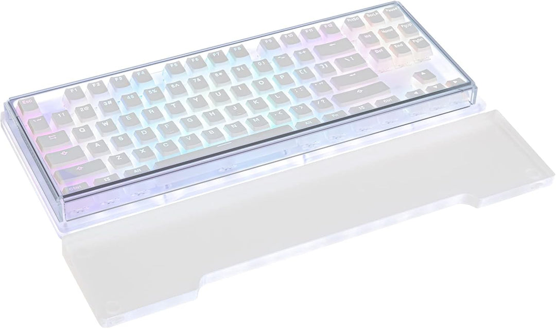 Geekria Acryl Tastatur Handgelenkauflage Kompatibel mit TENKEYLESS(TKL) 80% Kompakte 87 Tasten Tasta