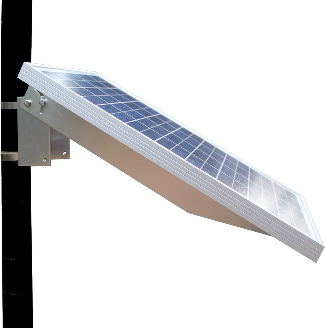 Solarmodul-Montage-Set, einarmig, Wandhalterungen, unterstützt Solarmodule von 5 W bis 50 W 5 W ~ 50