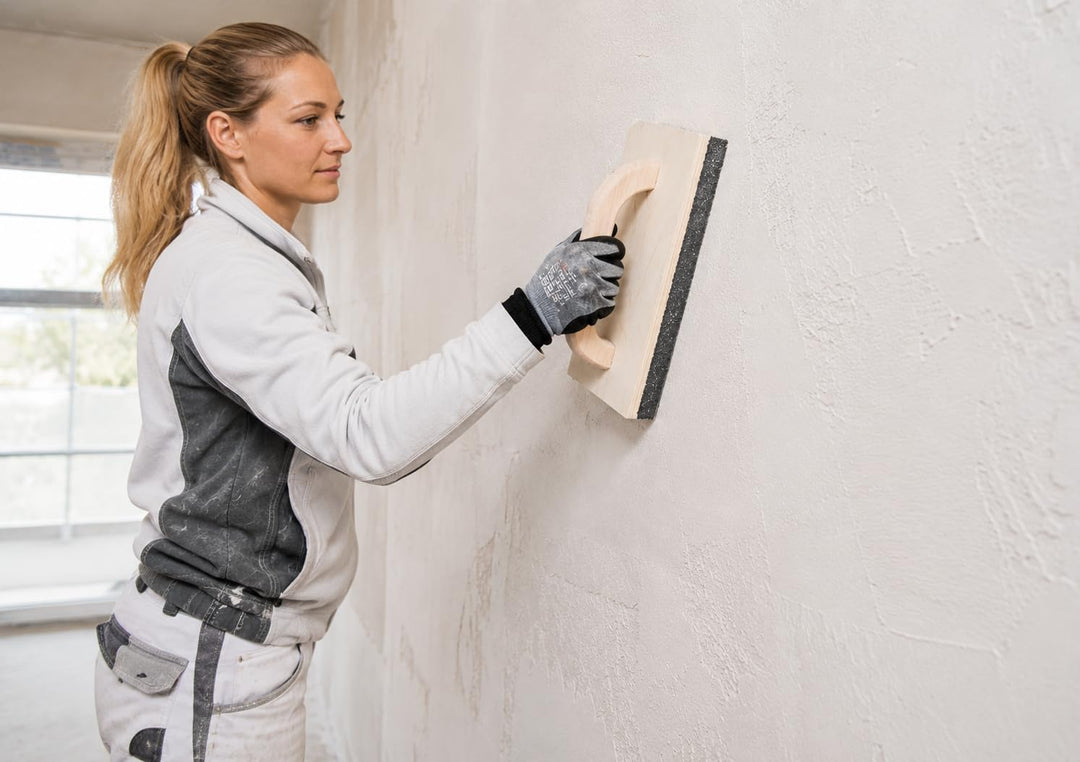 STUBAI Schleifbrett für Ytong und Styropor 500x240mm, Mit einer grobkörnigen Schleifwand, zum Schlei
