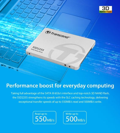 Transcend 2 TB 2,5 Zoll SSD SATA3 3D TLC