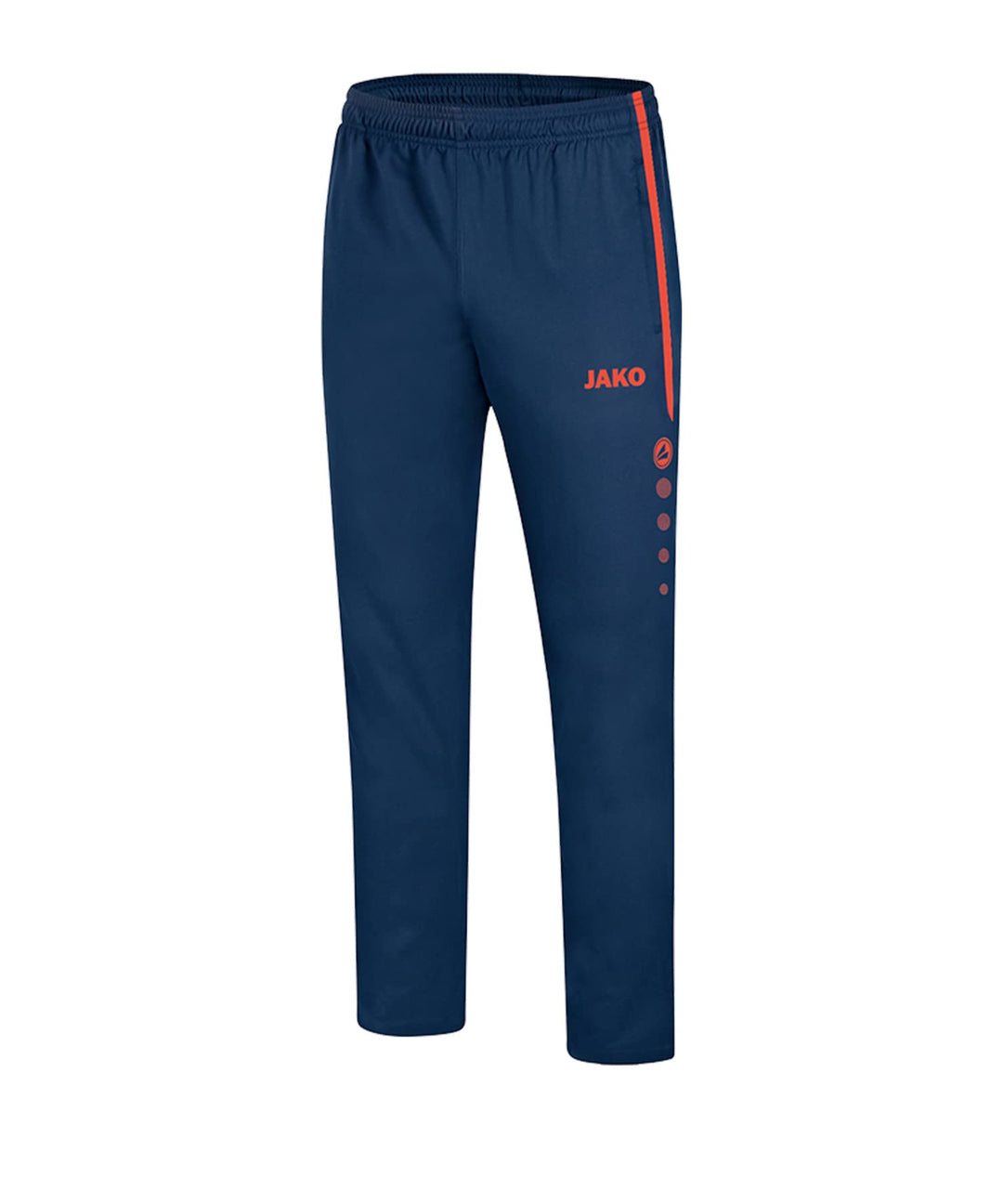JAKO Unisex Kinder Präsentationshose Präsentationshose Striker 2.0, Navy/Flame
