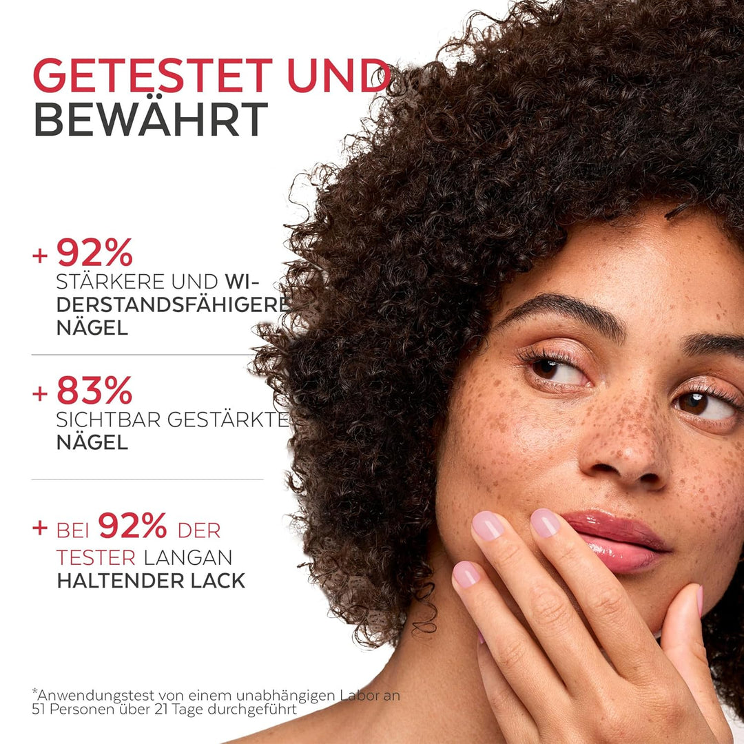 Nagelhärter Lack mit Biotin, Silizium und Keratin - Stärkt und repariert beschädigte, geschwächte, b