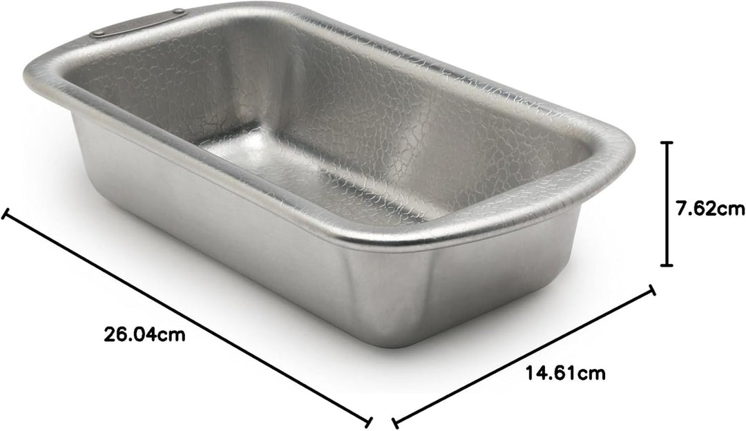 Doughmakers Kastenform aus handelsüblichem Aluminium, 21,6 x 11,4 cm, Kastenform