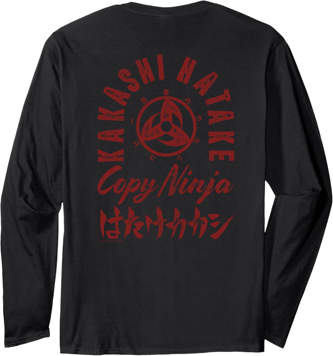 Naruto Shippuden Kakashi Hatake Hero of the Sharingan Langarmshirt