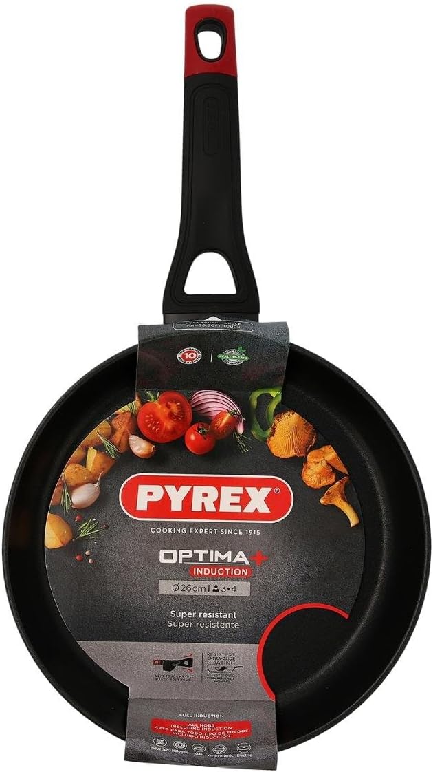 PYREX Pfanne, 26 cm, Aluminium, Form Optima + PX