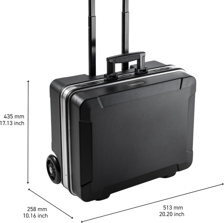 B&W Werkzeugkoffer go XL - tool.case ABS.360.PLT, Inhalt 36 Liter, mit Rollen, Innenmasse: 480 x 375