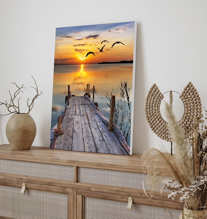 Malen Nach Zahlen Erwachsene Landschaft, Malen Nach Zahlen Knitterfreie Leinwand Bilder, Paint by Nu