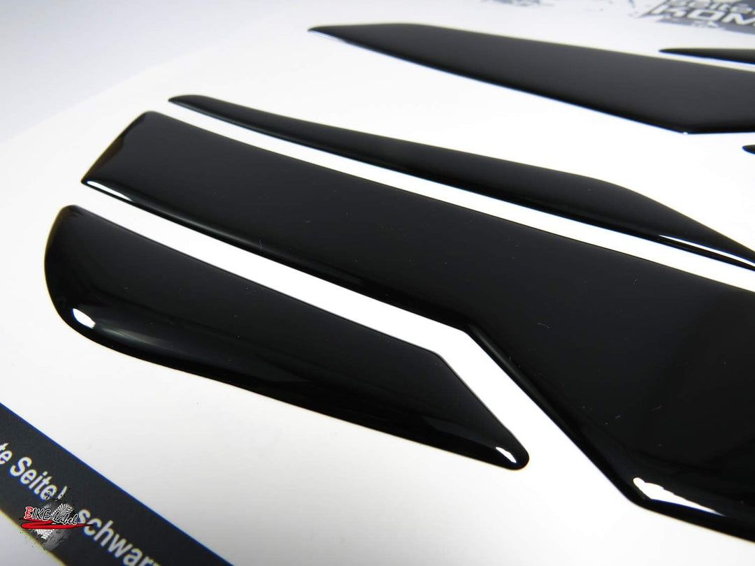 BIKE-label Tankpad Seitentank schwarz kompatibel für Kawasaki Z900 Tank 800660