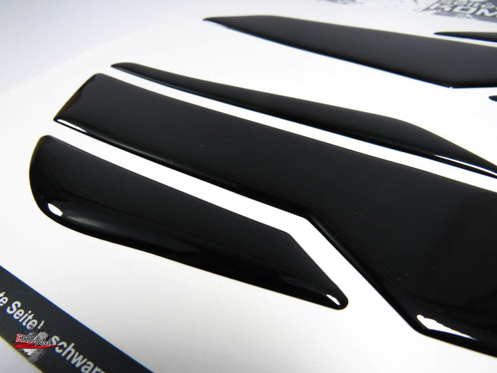 BIKE-label Tankpad Seitentank schwarz kompatibel für Kawasaki Z900 Tank 800660