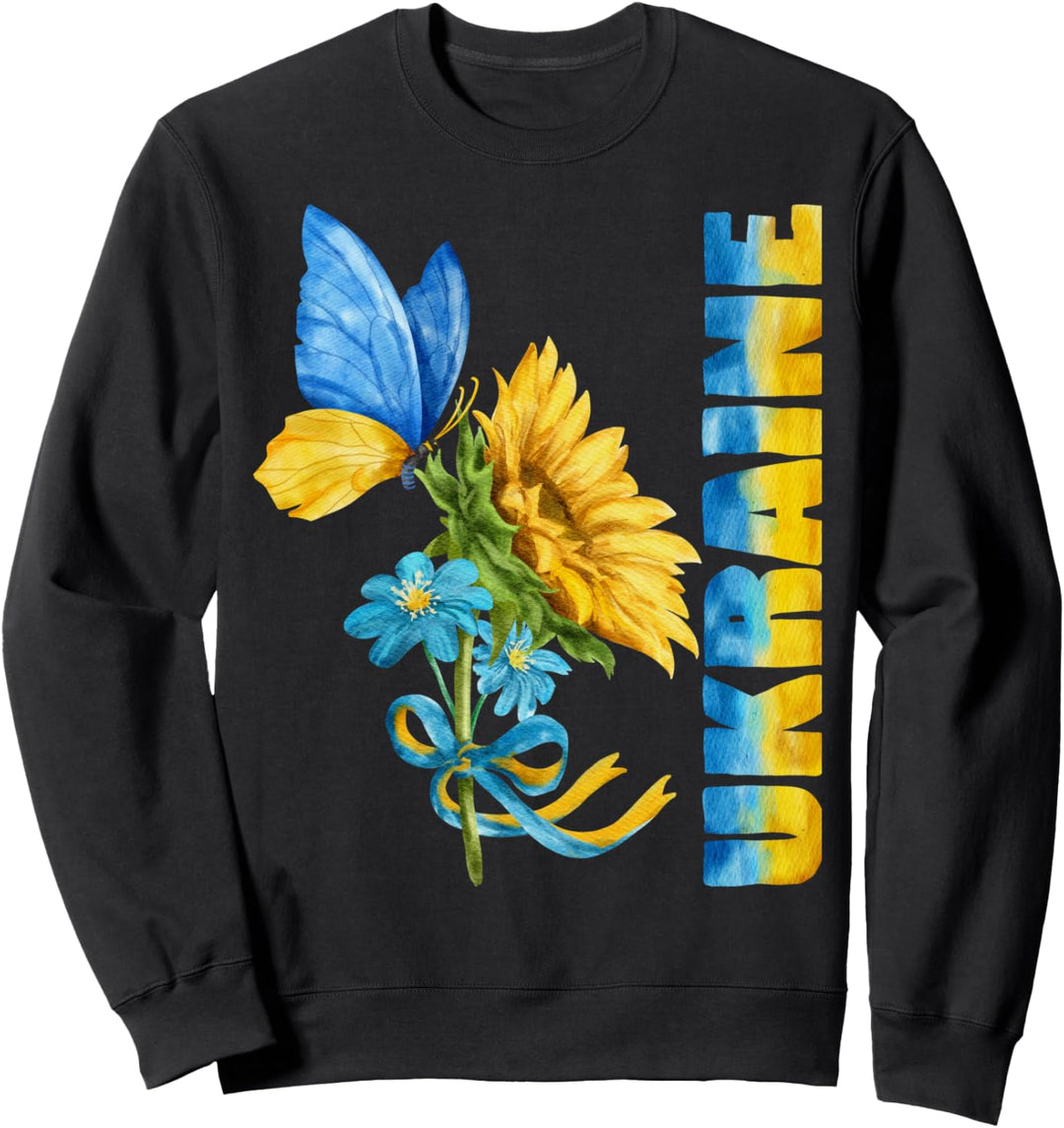 Ukraine Sonnenblume Sweatshirt