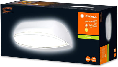 LEDVANCE LED Wand- und Deckenleuchte, Leuchte für Aussenanwendungen, Warmweiss, 86,0 mm x 210,0 mm x