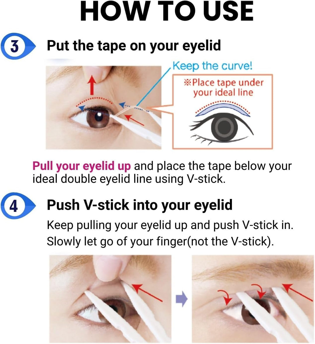 D.U.P 120 Piece Wonder Eyelid Tape Extra Eye Makeup, 1.1 Ounce