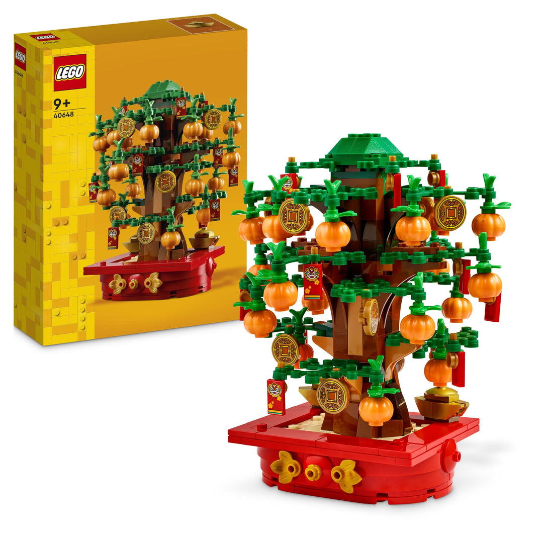 Lego Glückskastanie, Bauset für Kinder ab 9 Jahren, Mondneujahrsgeschenk für Jungen und Mädchen, Set