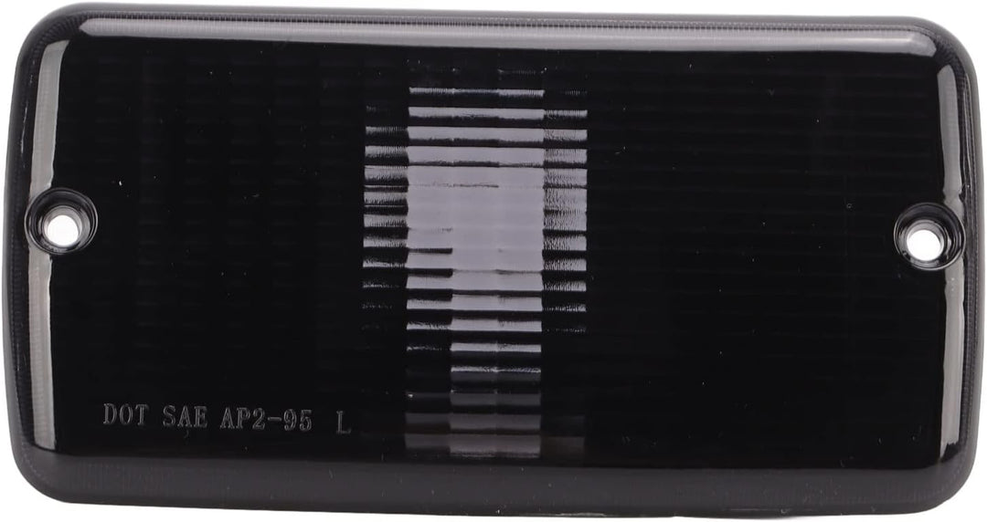 Qiilu Seitenmarkierungs Ecklichtabdeckung Parkblinker Lampengehäuse Lampenabdeckung der Vorderen Sto