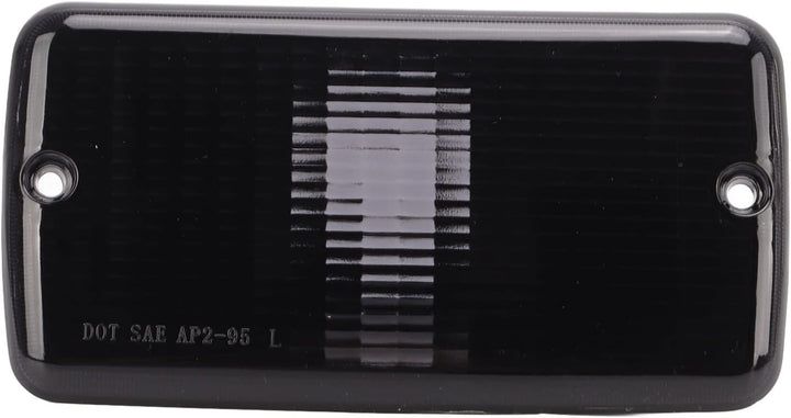 Qiilu Seitenmarkierungs Ecklichtabdeckung Parkblinker Lampengehäuse Lampenabdeckung der Vorderen Sto